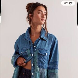 We The Free Indigo Denim Jacket